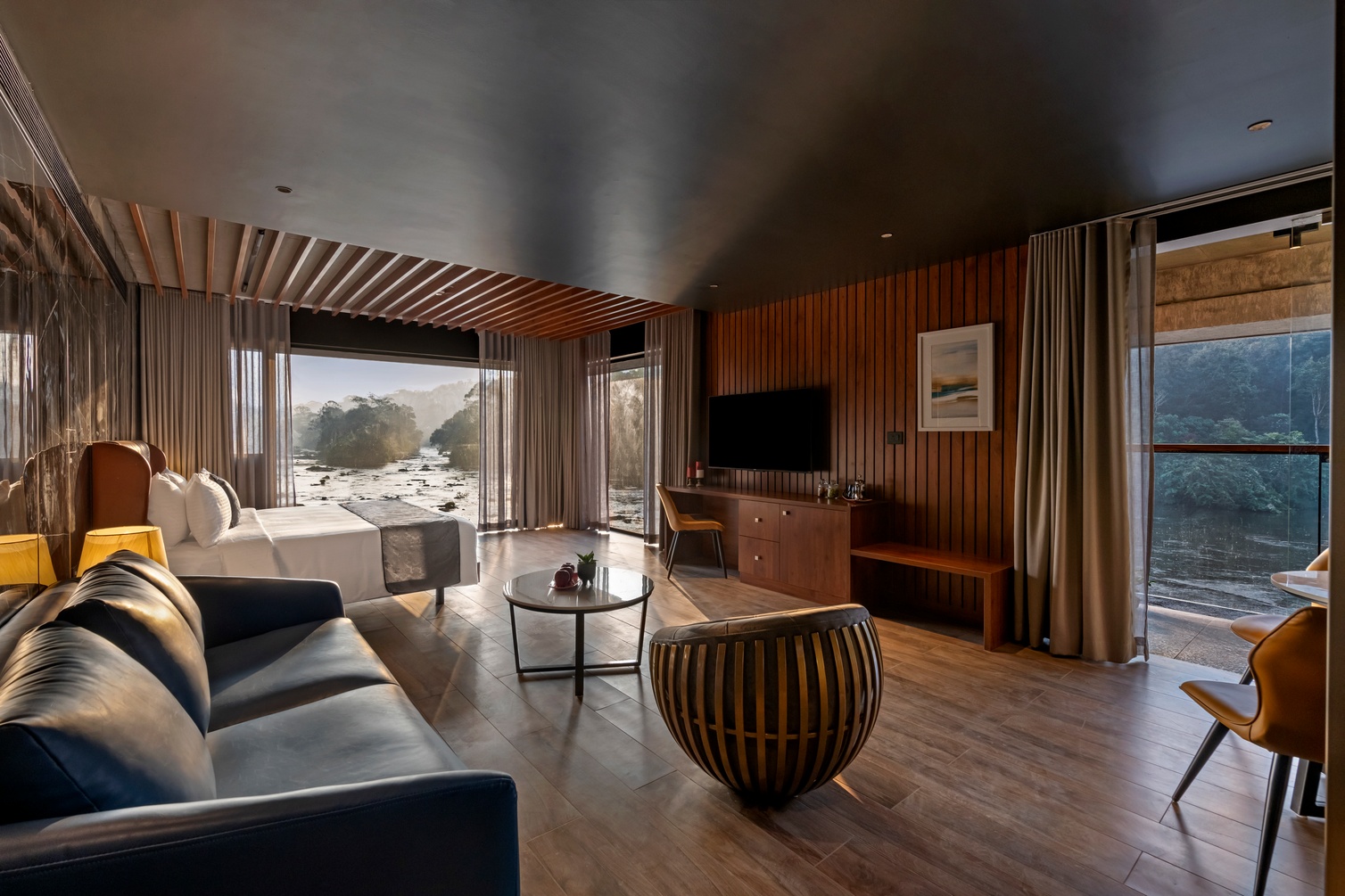 River Front Indulge Suite With Balcony at Sterling Athirappilly - Photo 3